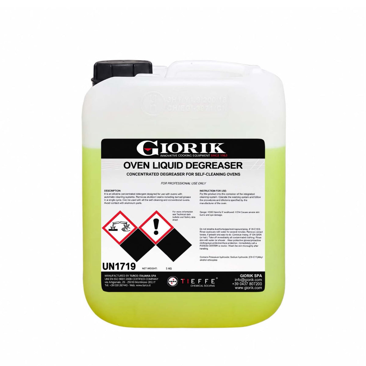 Giorik Oven Liquid Degreaser