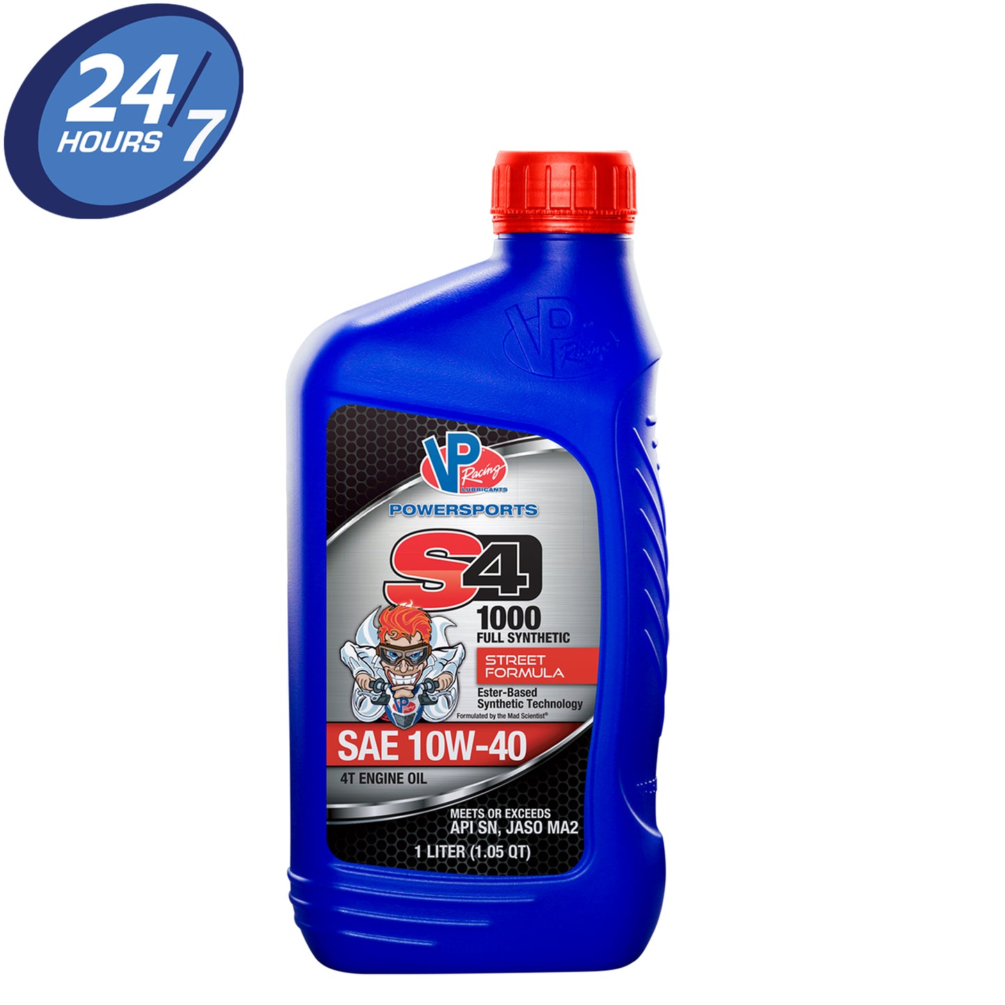 VP S4 1000 Four Stroke Engine Oil – Full Synthetic Street Formula SAE 10W-40