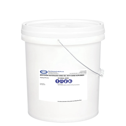 BestChem Waterless Hand Gel with Sand Scrubber