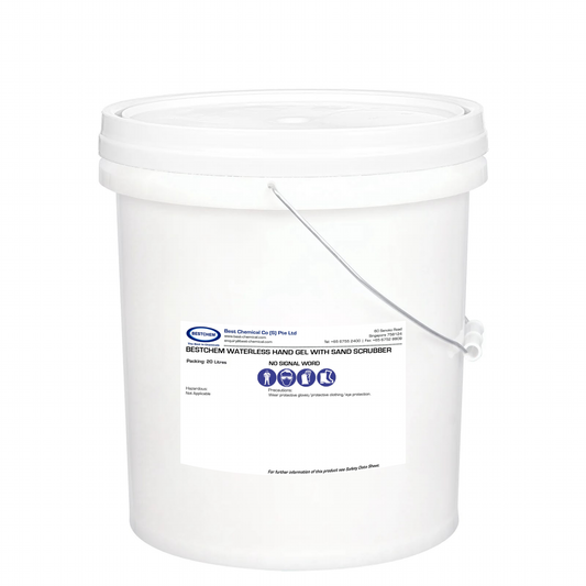 BestChem Waterless Hand Gel with Sand Scrubber