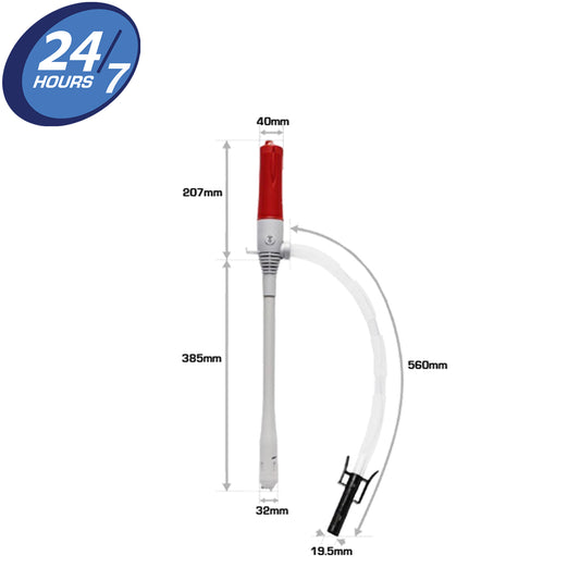 Battery Operated Pump with Auto-Stop & Buzzer